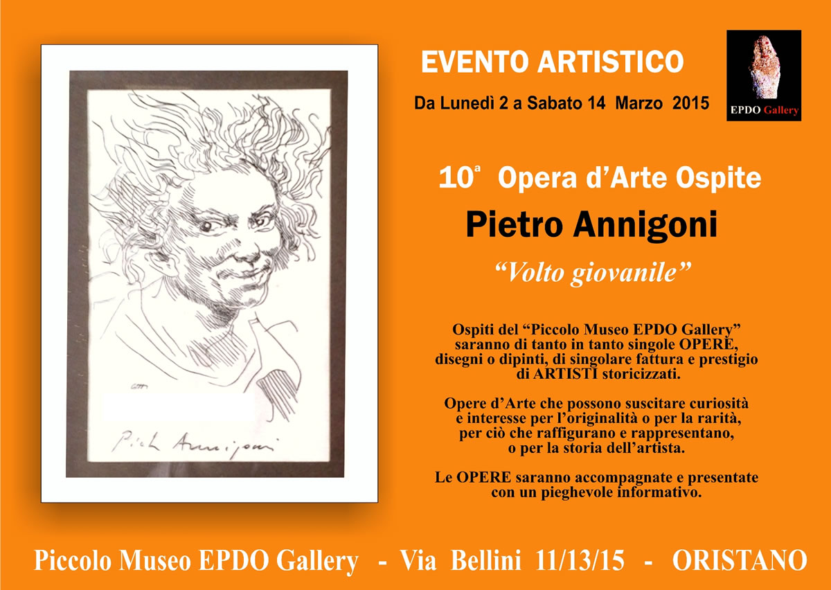 Pietro Annigoni - Museo EPDO Gallery - Via Bellini 15 ORISTANO
